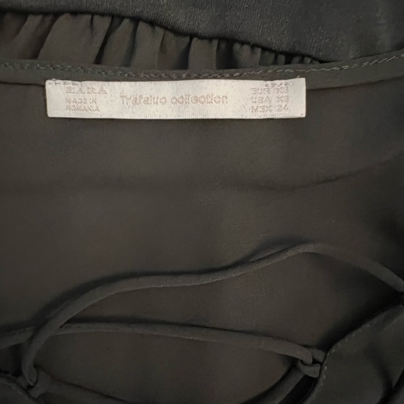 XS Zara TRF black bodysuit - Picture 6 of 8